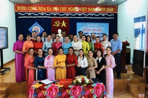 Trường TH Quế Hiệp tổ chức Hội nghị viên chức - người lao động năm học 2025 - 2026